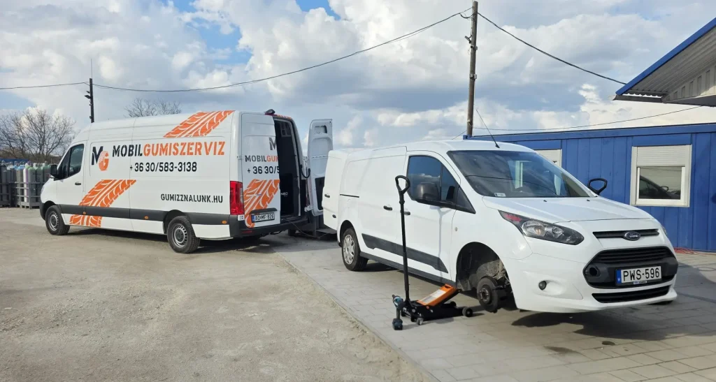 Mobil gumiszervíz Dabason
