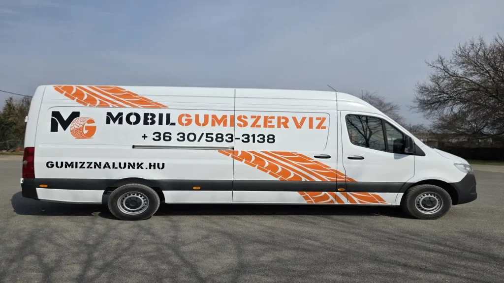 Mobil gumiszerviz Dabas környékén